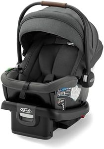 Graco Gomax Infant Car Seat, Ace, Lightweight, Reclining Rear Facing Car Seat Installs with or Without a Base