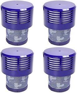 4 Pack HEPA Replacement for Dyson V10 Filter Cyclone Series, V10 Animal, V10 Absolute, V10 Total Clean, SV12 Vacuum Cleaner, Compatible with Dyson No. 969082-01 Filter Parts, Reusable (4pcs)