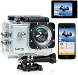 Gear Pro Sports Action 4K Hype Cam - Ultra HD Wi-Fi Action Camera, Silver (GDV485SL)