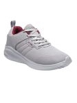 Action Athleo ATG-627 Men's Light Grey Maroon Mesh Breathable/Lightweight/Comfort/Walking/Gym/Outdoor/Trendy Running Shoe