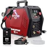 ARCCAPTAIN iControl Cut55 Pro Plasma Cutter, [APP Control] 55 Amp Non-Touch Pilot Arc 120V/240V Plasma Cutter Machine, Large LED Display and 2T/4T, 3/4 inch Maximum Cut, DC Inverter IGBT