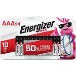 Energizer Max Premium AAA Batteries, Alkaline Triple A Battery (24 Count) E92BP-24