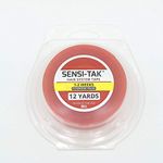 "Sensi Tak" Walker Double Sided Roll Tapes Stickers Adhesive for Men Hair System Replacement Toupee Hair Extension Wig Bundles Hair Weave Closure Lace Frontal(12 Yards & 3/4 Inch)