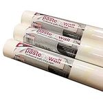 Pack of 3 Lining Wallpaper Paste The Wall paintable Easy to Hang Plain PVC Free