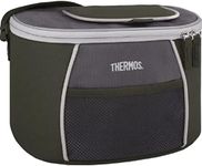 Thermos E5 6 Can Soft Cooler, Grey/Green, E5CAN6