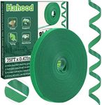 Hahood Plant Ties Reusable Garden Tape Adjustable Plant Support for Effective Growing Nylon Plant Tie Strap for Flowers, Tomato, Vines, Tree (75 Feet x 0.47 Inches, Green)