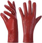 Harssidanzar Leather Gloves For Wom