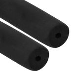 PATIKIL 1/4"(6mm) ID x 6.5Ft Pipe Insulation Foam Tube, 2 Pack Pipe Cover Wrap Roll Bar Padding Tubing for Handle Grip HVAC Outdoor Air Conditioner Units