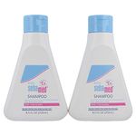 Sebamed Children's Shampoo Ultra Mild No Tear Non Drying Formula pH 5.5 Dermatologist Recommended 8.5 Fluid Ounces (250 Milliliters) Bottles (Pack of 2)