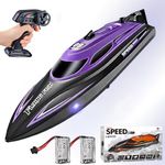 RANFLY Rc Boats-High Speed Remote Control Boats For Adults&Kids (Purple)
