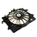 Auto Dynasty CH3115164 OE Style Radiator Cooling Fan Assembly Compatible with Ram Truck 1500 3.7L 09-12