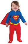 Rubies Costume (Canada) Baby's DC Comics Superhero Style-Superman Costume, Multi, 6-12 Month