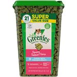 Feline Greenies Dental Cat Treats, Savory Salmon Flavor, 21 Ounce Tub