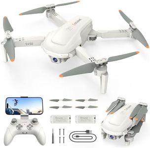 SOTAONE S450 Drone with Camera for Adults, 1080P HD FPV Drones for Kids with One Key Take Off/Land, Altitude Hold, Mini Foldable Drone with 2 Batteries, RC Quadcopter Toys Gifts for Beginners