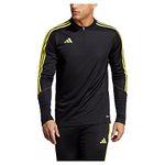 Adidas Men's A-Line Coat (IC1579_Black/BYELLO_S)