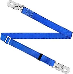 Trsmima Hunting Safety Harness, Tree Climbing Belt Restraint Lanyards, Safety Adjustable Lanyard, Add Level