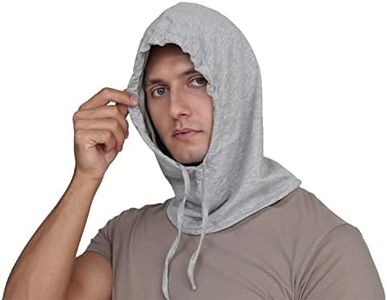 Faraday Shield Hat, RF Blocking Cap for 5G WiFi, Silver Fabric, Gray