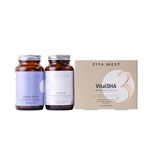 Zita West Female Preconception Fertility Support Pack with Vitafem, Vitafem Boost 1, and Vital DHA – 1 Month Supply