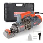 CENTALL 5/8 Inch Electric Hydraulic Rebar Cutter, Portable Rebar Cutter, Cutting up to 4-16mm #5 Rebar, Cutting Speed 1-1.5S 1000W RC16B (Grey + Orange)