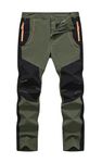 TBMPOY Men's Work Fishing Camping Pants Casual Pants Lightweight Climbing Hunting Pants Trouser(Green CA 34)