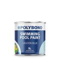 Polybond Swimming Pool Paint - Durable, Fast Drying Pool Paint Lagoon Blue 5 Litre