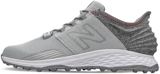 New Balance Men's Fresh Foam Roav Golf Shoe, Grey, 9.5 Wide
