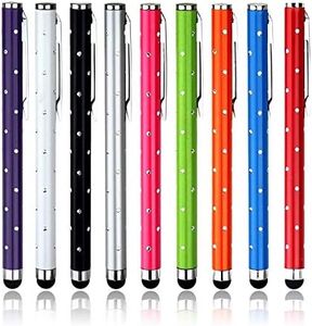 YLC 9 Confezione Bling Stili Tablet Penne per iPhone iPod Touch iPad Sony PSP PS Vita Motorola Xoom Samsung Galaxy Blackberry Playbook Tutti Gli Altri dispositivi a Schermo Capacitivo