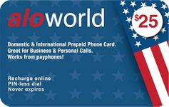 Prepaid Phone Card Best for United States & International Calls, No Pay Phone Fee, Calling Card That Never Expires.