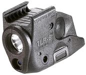 Streamlight 69291 TLR-6 Tactical Pistol Mount Flashlight 100 Lumen with Integrated Red Aiming Laser Designed Exclusively and Solely for Springfield Armory XD,Select XDE &XDM Railed Hand Guns,Black