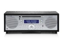 Tivoli Music System+ Bluetooth DAB+/FM/CD 2.1 System in Black Ash/Silver