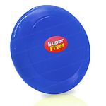 FunBlast Flying Disc - Flying Disk for Kids, Catching & Throwing Discs, Flying Craft Disk, Outdoor Flying Disc for Kids and Adults, Dog Training Disc, Glider Toys for Kids (Blue-26 CM)