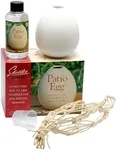 Skeeter Screen 90760R Patio Egg Diffuser – Decorative Essential Oil Set with 3-Month Supply – No Flame or Power – Includes Beaker & Netting – Patios, Garages, Stables – Covers Up to 300 Sq Ft