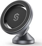 SYNCWIRE MagSafe Car Mount - Flexible Rotation Magnetic Phone Holder for Car Dash, Strong Magnets, Universal Compatible iPhone, Samsung, Pixel - MagSafe Car Accessories