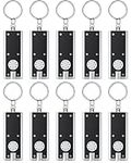 Uniclife 10 Pack Mini LED Keychain 