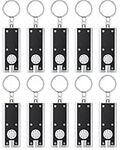 Uniclife 10 Pack Mini LED Keychain 