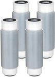 Waterdrop AP117 Whole House Water Filter, Replacement for 3M Aqua-Pure AP117 Drinking Water System, WHKF-GAC for Chlorine, Dirt and Rust Reduction, Pack of 4
