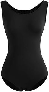 DANSHOW Tank Leotards for Women Dance Ballet Adult Gymnastics(YW4030-M-06)