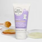 Bee Nature - Baby Face Cream - Organic Honey - Relieves Rashes Eczema Redness - Moisturizes and Repairs - 100% Natural - Suitable for Newborns Toddlers with Dry, Sensitive and Eczema-Prone Skin- 50ml