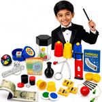 Mystify Magic 18-in-1 Ultimate Magic Kit | Complete Magic Tricks Set with Svengali Deck, Cups & Balls, Finger Chopper & More | Easy-to-Learn Magic Set for Beginners & Aspiring Magicians | Ages 10+