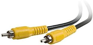 C2G 40456 Value Series Composite Video Cable, Black (50 Feet, 15.24 Meters)