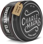 Charlemagne Concrete Clay - Matte Hair Clay Pomade For Men - Hair Wax For Men Strong Hold - Developed By Barbers - Made In Germany 100 ml Hair Pomade Men - Hair Styling Wax Men - Matt Hair Wax Men