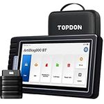 TOPDON ArtiDiag800BT Car Diagnostic Tool with all systems diagnosis, OBD2 scanner with 28 Maintenance Services:Oil Reset/EPB/SAS/TPMS/DPF...Wireless Diagnostic Scanner, AutoVIN, Free Lifetime Upgrade.