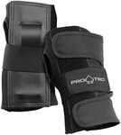 Pro-Tec Street Gear Skate and Bike Wrist Guards (Black, Small)