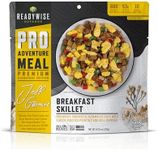 READYWISE - Outdoor Pro Adventure Meal, Breakfast Skillet, 2 Servings, 1 Pouch, 680 Calories, 53 Grams Protein, MRE, Gluten-Free, Premium, Freeze Dried Food for, Camping, Hiking, and Backpacking