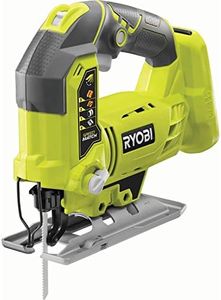 Ryobi R18JS-0 ONE+ 18v Cordless Jigsaw with Flush Cut without Battery or Charger