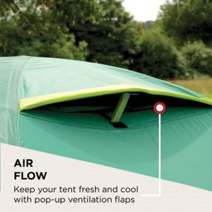 Coleman Kobuk Valley 4 Plus BlackOut 4-Person Dome Tent – Waterproof, Darkened Bedroom