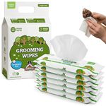 Pogi’s Dog Wipes Travel Pack – Plant-Based, Hypoallergenic Wipes for Dogs and Puppies – Fragrance Free, 120-Count