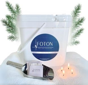 Foton Pearled Candle Sand 9lb Festive Fir Scented Bulk Wax Candle Powder