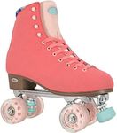 VNLA Parfait Outdoor Roller Skates for Women | Stylish Design, Comfortable, and Durable Quad Skates | Coral, Ladies 7