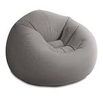 Intex Beanless Bag Inflatable Chair, 42" X 41" X 27", Beige